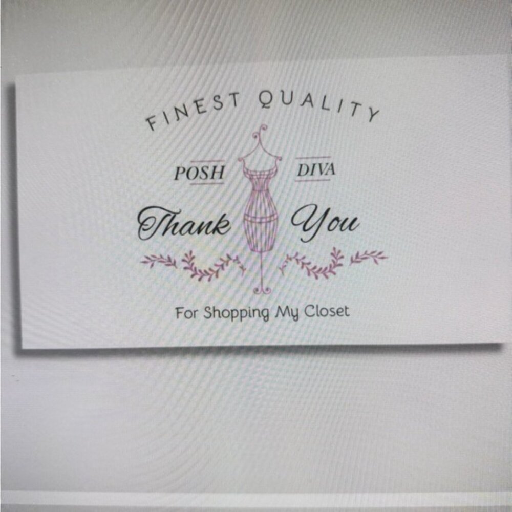 50 Custom Hanging Tags - Picture 2 of 4
